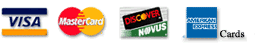 Credit Cards Accepted