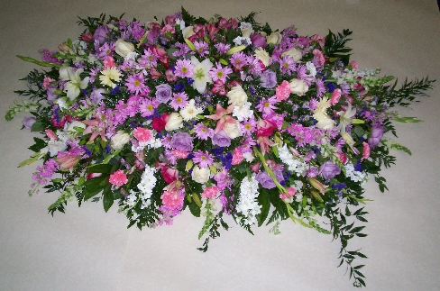 Earlene Shepherd Service - Casket Spray
